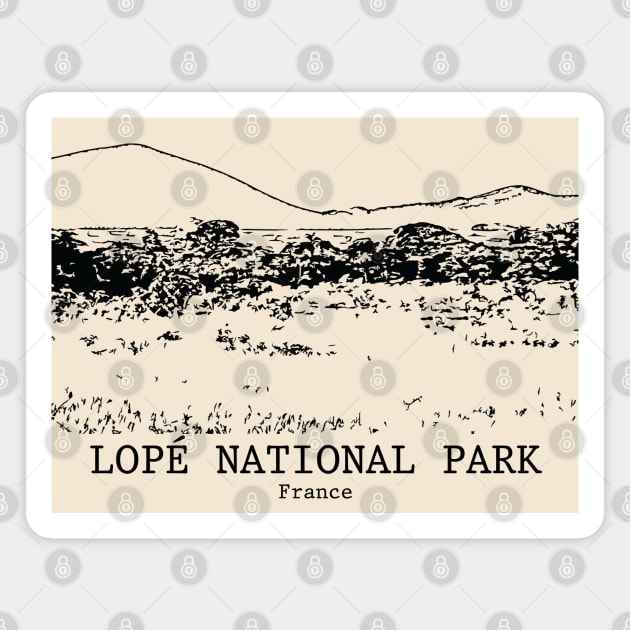Lopé National Park - Gabon Magnet by Lakeric